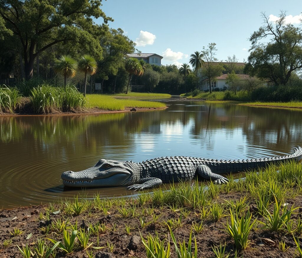 Florida alligator attack