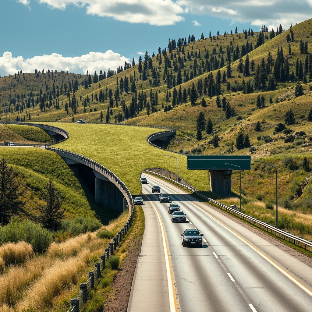 Colorado wildlife overpass