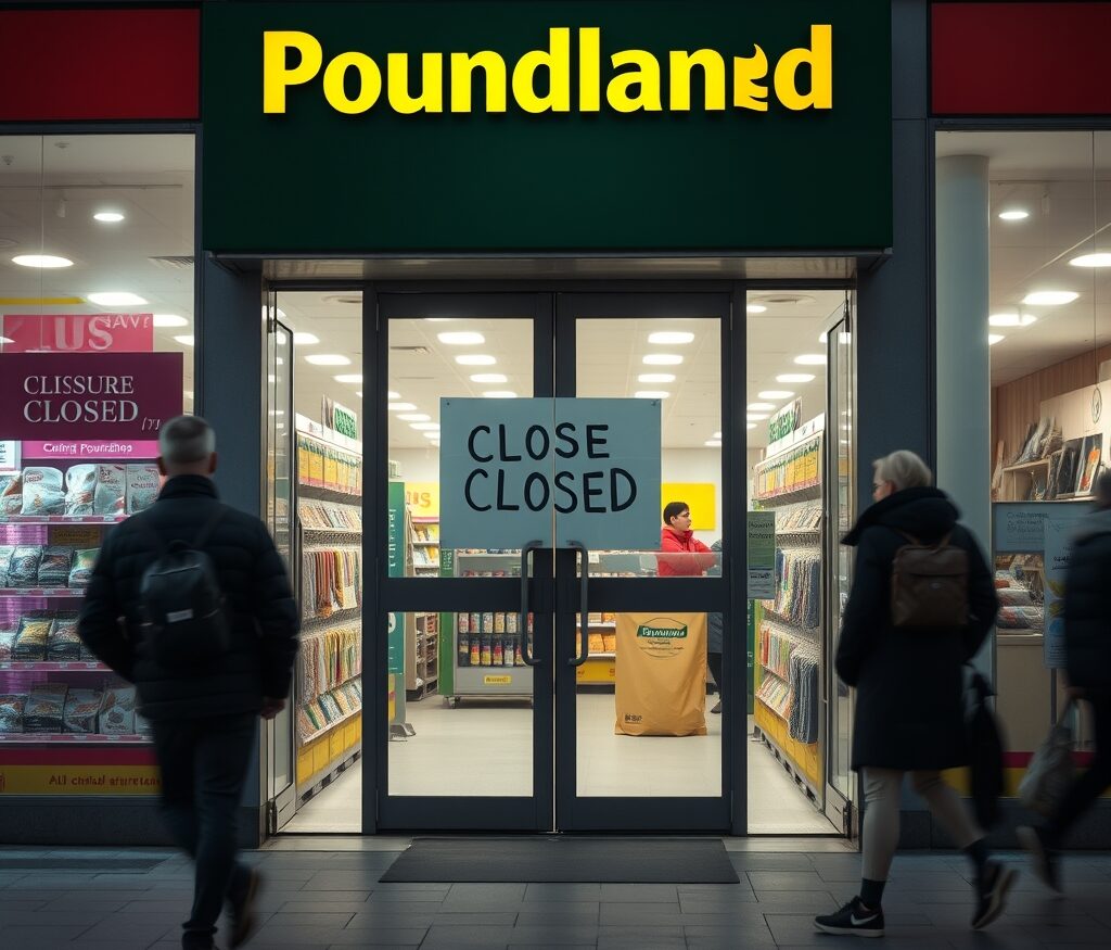 Poundland faces collapse