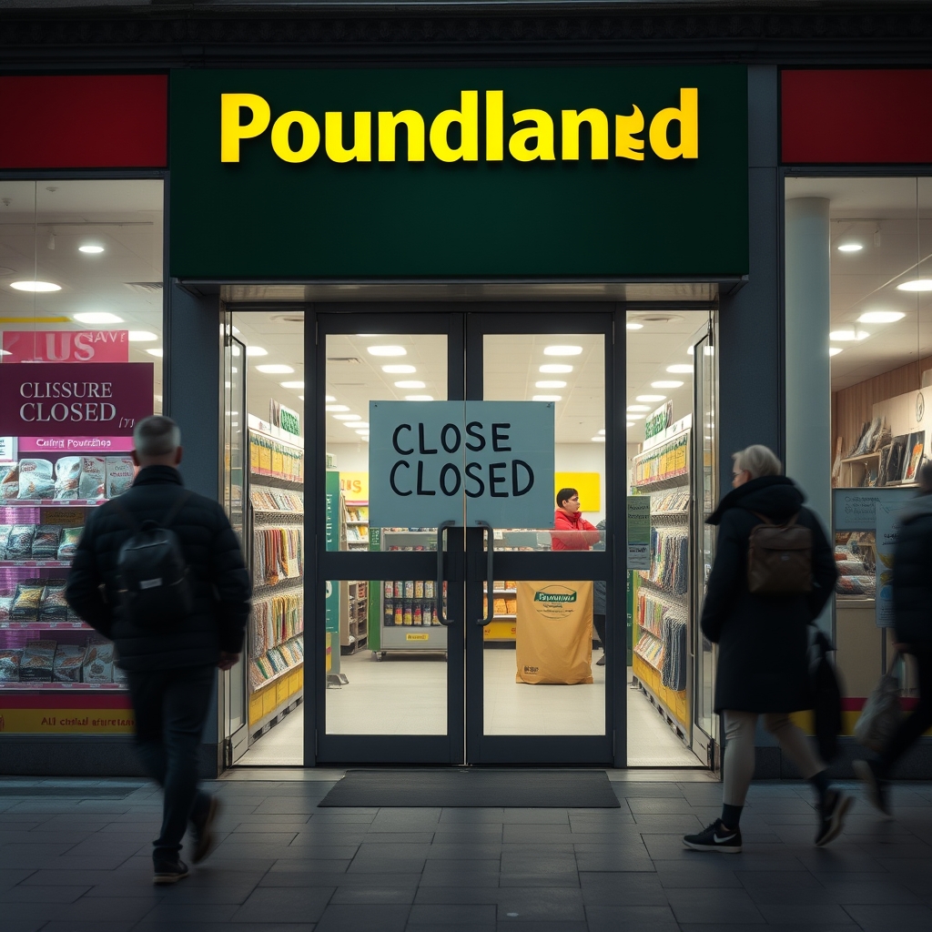 Poundland faces collapse